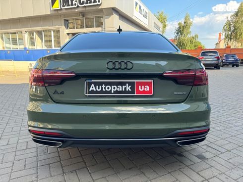 Audi A4 2023 зеленый - фото 6