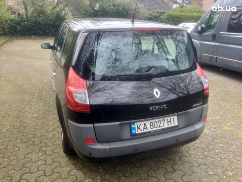 Renault Scenic 2006 черный - фото 3