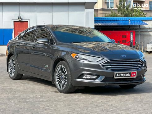Ford Fusion 2018 серый - фото 3