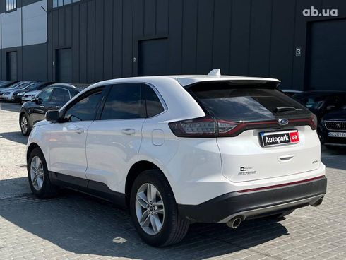 Ford Edge 2017 белый - фото 9
