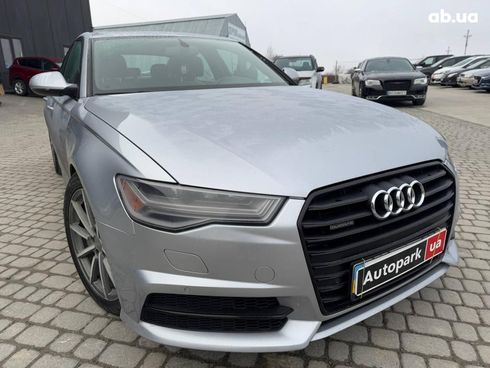 Audi A6 2015 серый - фото 3