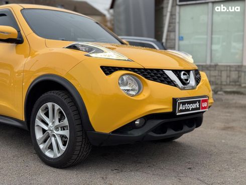 Nissan Juke 2017 желтый - фото 9