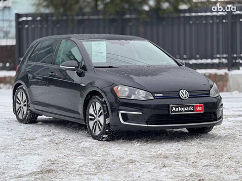 Volkswagen e-Golf 2016 черный - фото 2
