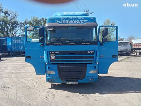 DAF XF105 2008 голубой - фото 4