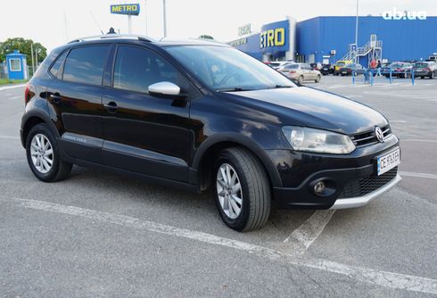 Volkswagen Cross Polo 2011 черный - фото 4