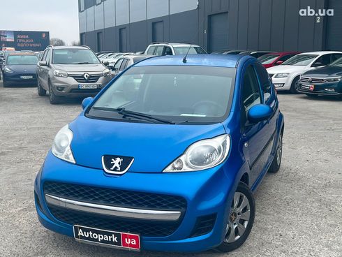 Peugeot 107 2011 синий - фото 14