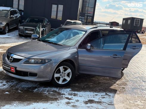 Mazda 6 2005 серый - фото 23