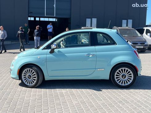 Fiat 500 2017 синий - фото 4
