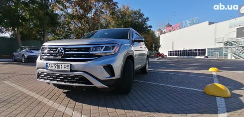 Volkswagen Atlas 2021 серый - фото 5