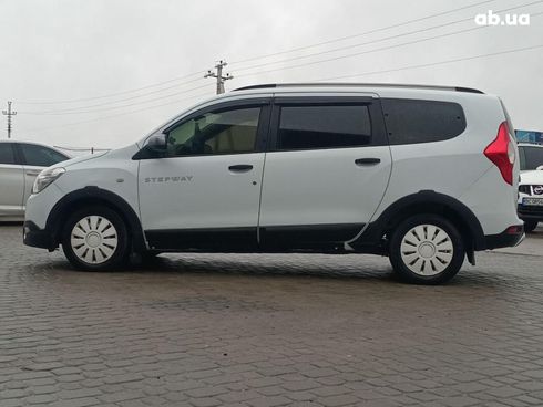 Dacia Lodgy 2015 белый - фото 7