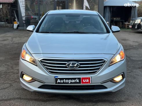 Hyundai Sonata 2014 серый - фото 2