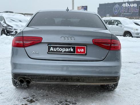 Audi A4 2015 серый - фото 6