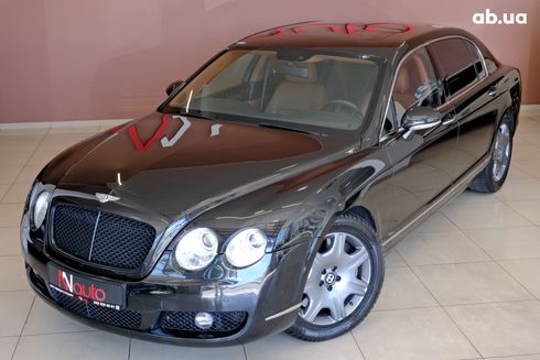 Bentley Continental Flying Spur 2008 черный - фото 2