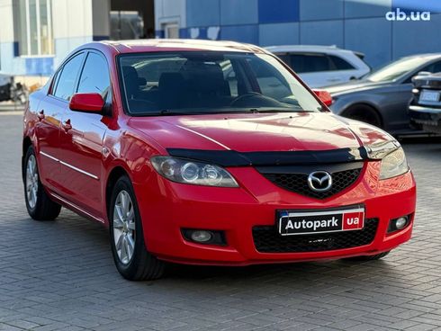 Mazda 3 2007 красный - фото 3