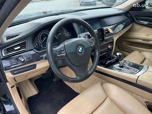 BMW 7 серия 2008 черный - фото 17