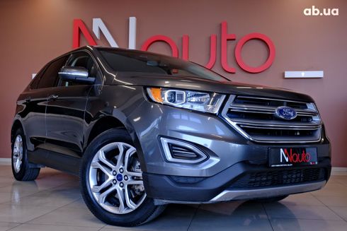 Ford Edge 2016 серый - фото 4