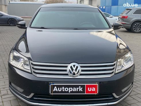 Volkswagen passat b7 2013 черный - фото 2