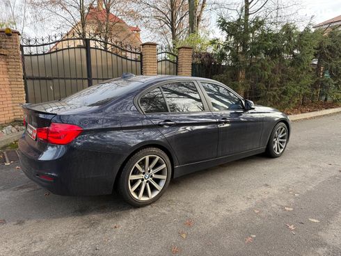 BMW 3 серия 2016 синий - фото 4