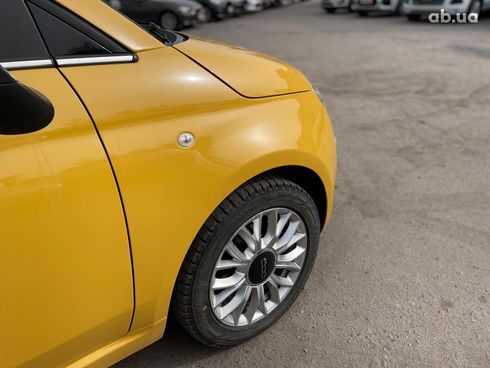 Fiat 500 2014 желтый - фото 17