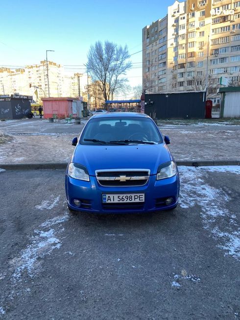 Chevrolet Aveo 2011 синий - фото 12