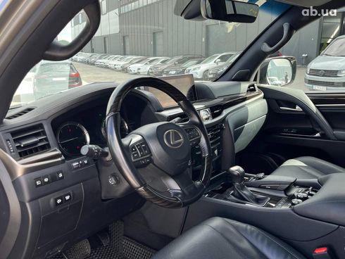 Lexus LX 2021 серый - фото 69