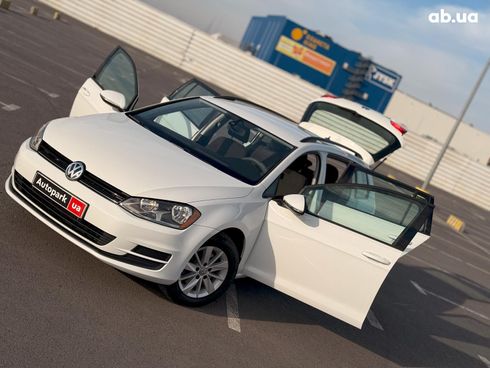 Volkswagen Golf 2016 белый - фото 22