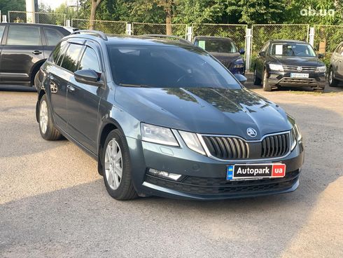 Skoda octavia a7 2017 серый - фото 2