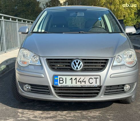 Volkswagen Polo 2007 серый - фото 2