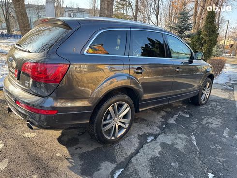 Audi Q7 2014 серый - фото 4