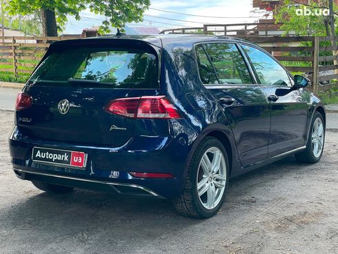 Volkswagen e-Golf 2017 синий - фото 7