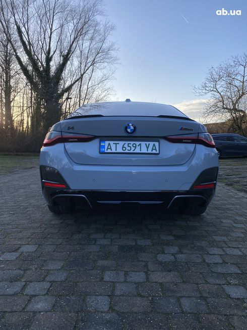 BMW i4 2023 серый - фото 16