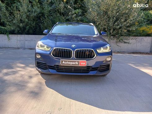 BMW X2 2018 синий - фото 2