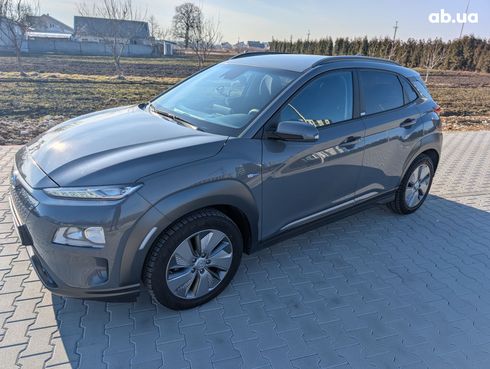 Hyundai Kona Electric 2020 серый - фото 18