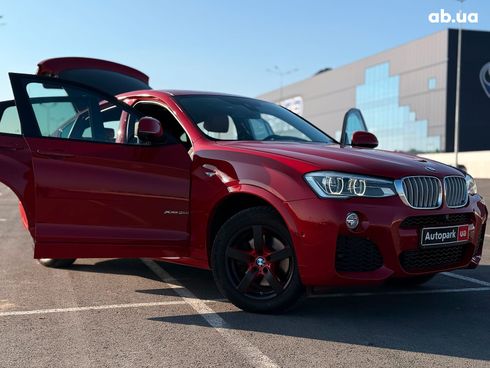 BMW X4 2017 красный - фото 37