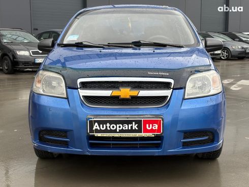 Chevrolet Aveo 2008 синий - фото 3