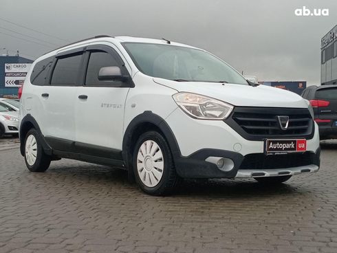 Dacia Lodgy 2015 белый - фото 42
