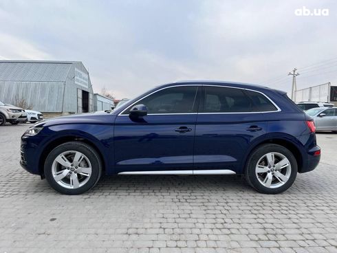 Audi Q5 2018 синий - фото 7