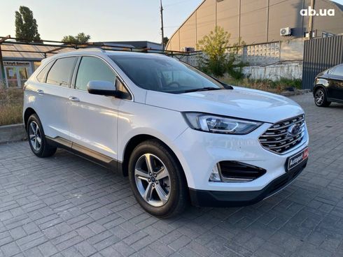 Ford Edge 2022 белый - фото 4