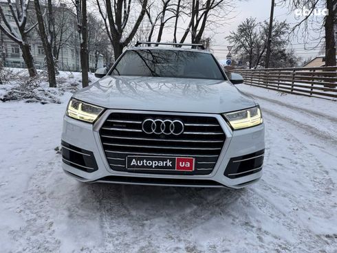 Audi Q7 2017 белый - фото 4