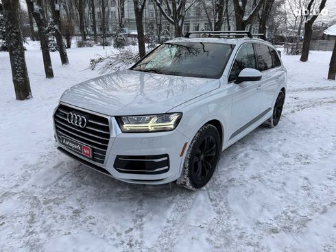 Audi Q7 2017 белый - фото 2