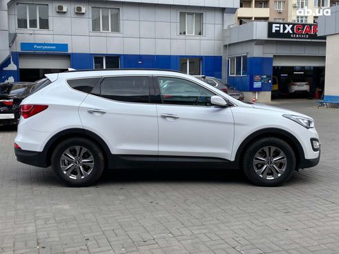 Hyundai Santa Fe 2015 белый - фото 4