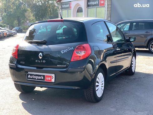 Renault Clio 2007 черный - фото 12