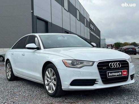 Audi A6 2012 белый - фото 12