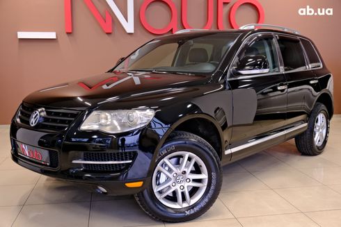 Volkswagen Touareg 2008 черный - фото 2