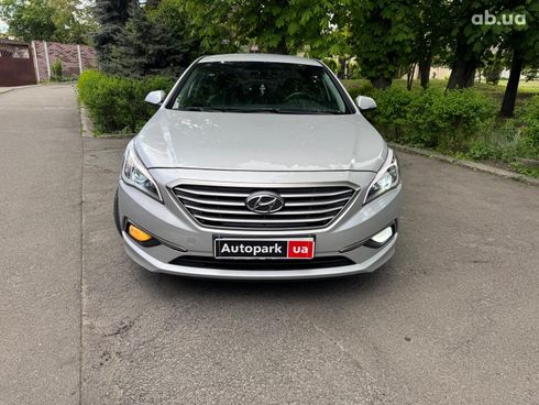 Hyundai Sonata 2014 серый - фото 2