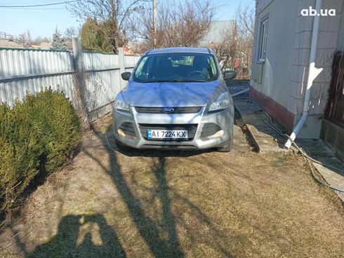 Ford Escape 2014 серебристый - фото 2