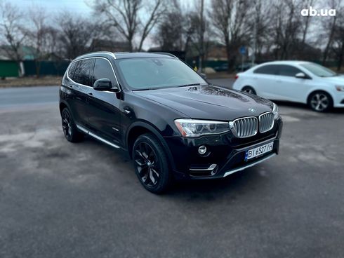 BMW X3 2017 черный - фото 4