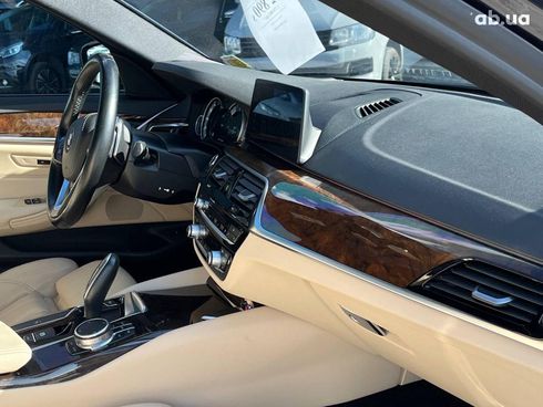 BMW 5 серия 2018 синий - фото 18
