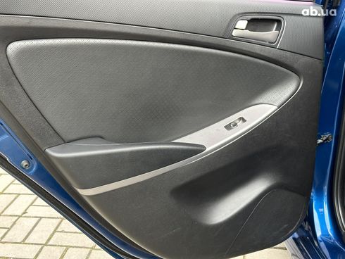 Hyundai Accent 2016 синий - фото 28