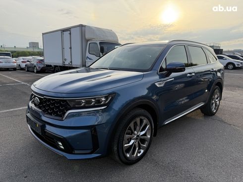 Kia Sorento 2020 голубой - фото 3